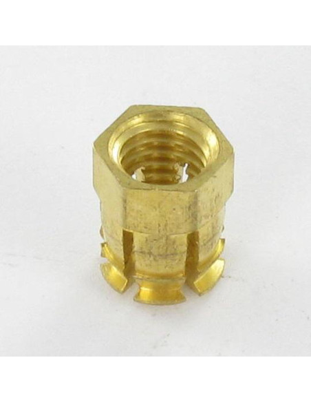 Inserto Bronze 10X13 M8 sem BOLA - Parafuso Express