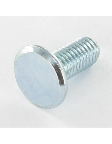 Parafuso de metais liso 8X19 DK16.5 CB 1,5 Aço zinco branco