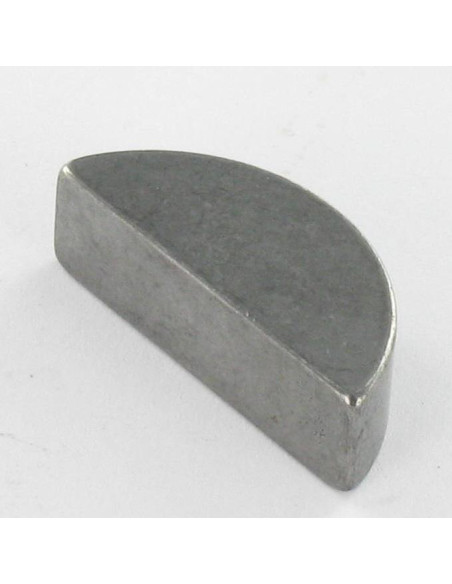 Chaveta de disco meia-lua Aço bruto 6X7,5 comprimento 19