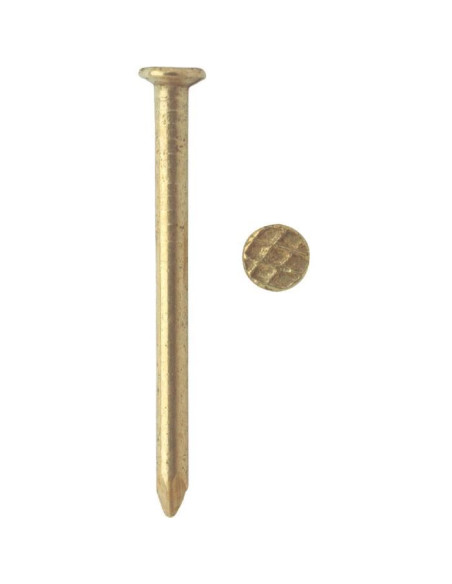Kg de prego Bronze cabeça plana 2,4X50 - Parafuso Express