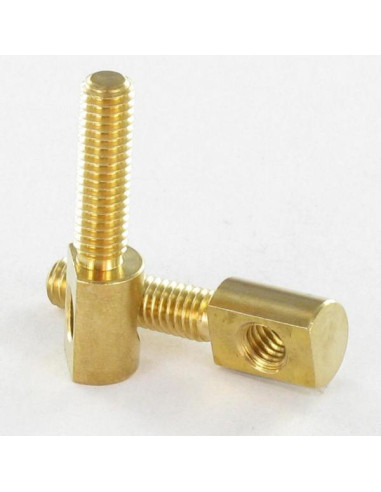Pino de articulação Bronze 10X35 M6 - Parafuso Express