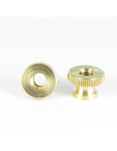 Porca serrilhada Bronze M6 16X10 EMM - Parafuso Express
