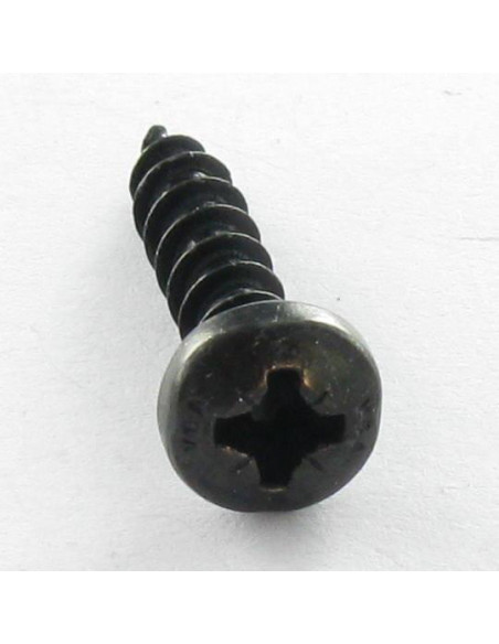 Parafuso de madeira aglomerado VBA3 cabeça redonda Pozi 5X20 Aço zinco preto