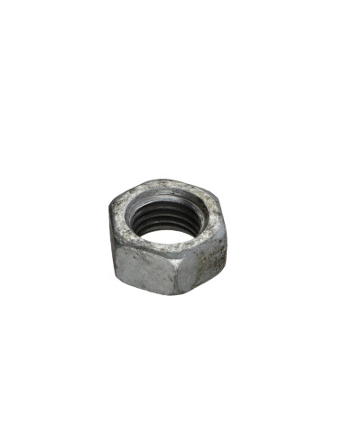 Porca HUAGONAL con Pescoço 24X20 M10 Aço zinco branco