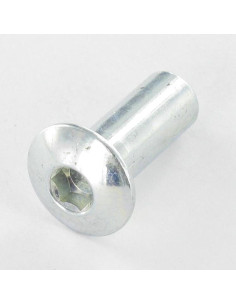 Porca rebitar cabeça panela chave de 5 M6X16,5 8X20 Aço zinco branco