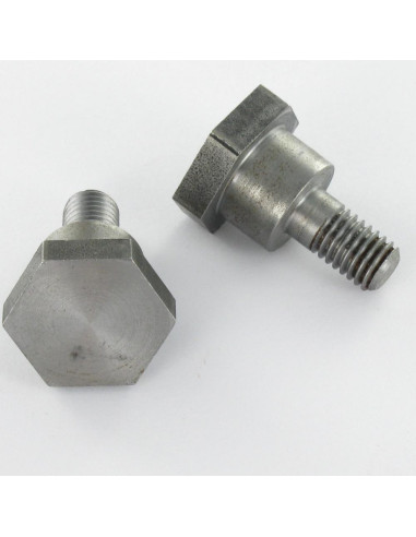 Parafuso de metais cabeça hexagonal OMBRO 20X29 M8/10 Aço bruto