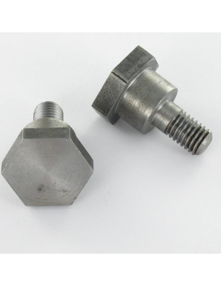 Parafuso de metais cabeça hexagonal OMBRO 20X29 M8/10 Aço bruto