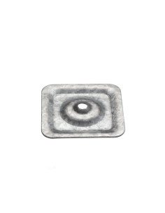 Placa de vedação 40X40 orifício 7 forte resistência à corrosão Aço galvanizado a quente 2