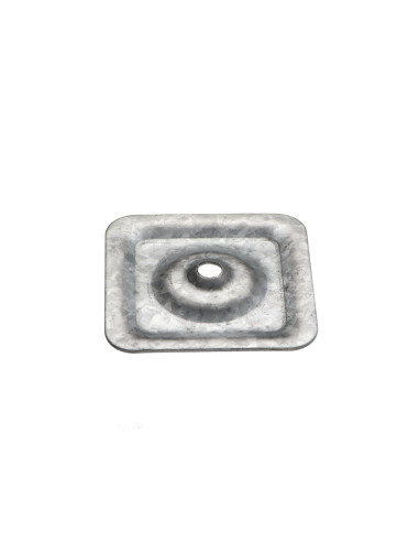 Placa de vedação 40X40 orifício 7 forte resistência à corrosão Aço galvanizado a quente
