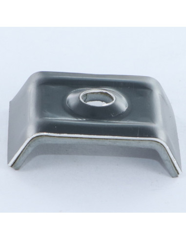 Cavalete de chapa com junta EPDM estanque 30X25 Alumínio RAL7016 cinzento antracite