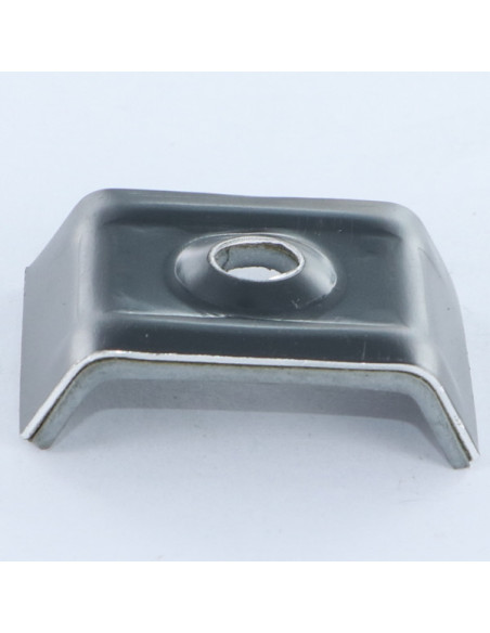 Cavalete de chapa com junta EPDM estanque 30X25 Alumínio RAL7016 cinzento antracite