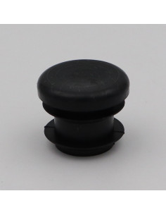 Tampão para tubo redondo diâmetro exterior 30 interior 26-28 polietileno preto