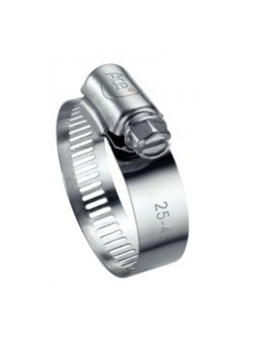 Abraçadeira banda perfurada 13 diâmetro 107 con 127 Aço inoxidável W2