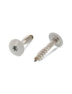 Parafusos rosca com cabeça de tremoço TORX T20 5,5 x 35 diâmetro da cabeça 12.3 Aço inoxidável A2 RAL7038