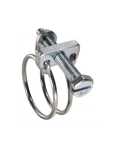 Abraçadeira de duplo fio diâmetro 55 con 60 Aço inoxidável W4