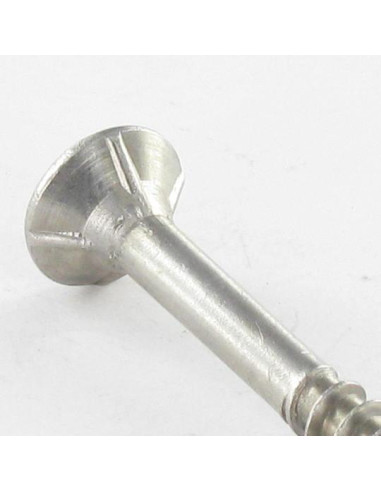 Parafuso de madeira aglomerado autoperfurante cabeça fresada dentado 4,5X35 TORX T20 Aço inoxidável A2