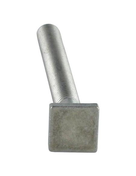 Parafuso de metais M6X67 cabeça quadrado 11X11 EP2.5 Aço inoxidável A2