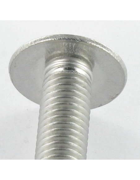 PARAFUSO cabeça de cogumelo sulcada Aço inoxidável A2 M6X10