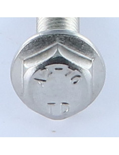 Parafuso de metais cabeça hexagonal flange lisa M8X40 Aço inoxidável A2 2