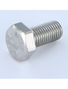 Parafuso de metais cabeça hexagonal M8X16 passo de rosca fino passo de rosca de 100 Aço inoxidável A2