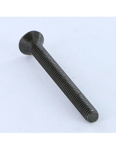Parafuso de metais cabeça fresada de panela sulcada M4,8X10 diâmetro da cabeça 9,5 BO 150 sem corrosão vermelha