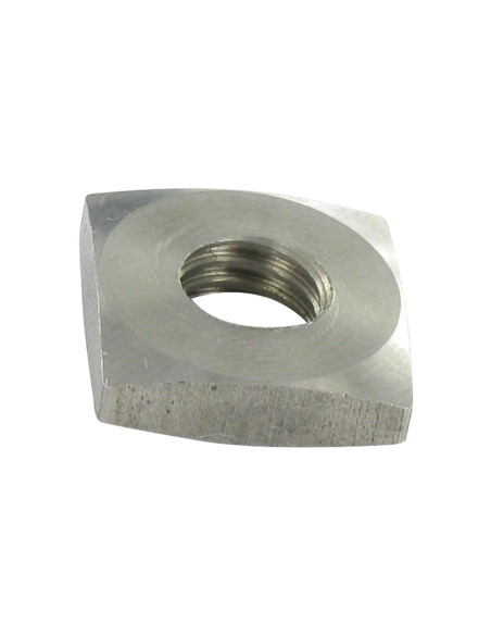 Porca Quadrada Aço inoxidável A2 M4 14X14X2,5 - Parafuso Express
