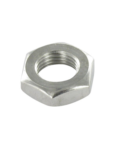 Porca hexagonal baixa hm/contraporca Aço inoxidável A2 M36 passo de rosca fino passo de rosca de 150