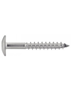 Parafusos rosca com cabeça de tremoço TORX T20 4,8X38 diâmetro da cabeça 12.3 Aço inoxidável A2 2