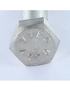 Corpo de parafuso Aço inoxidável A2 cabeça hexagonal M8X36 roscado sobre 15 2
