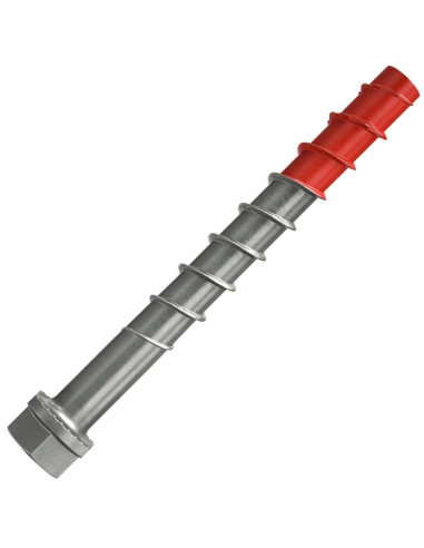Parafuso de betão cabeça hexagonal FISCHER ULTRACUT FBS II NÓS 8X120 Aço inoxidável A4