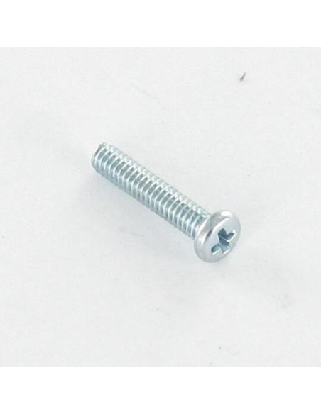 Parafuso autorroscante Perno metais cabeça cilíndrica phillips M2X5 Aço zinco branco microparafusos
