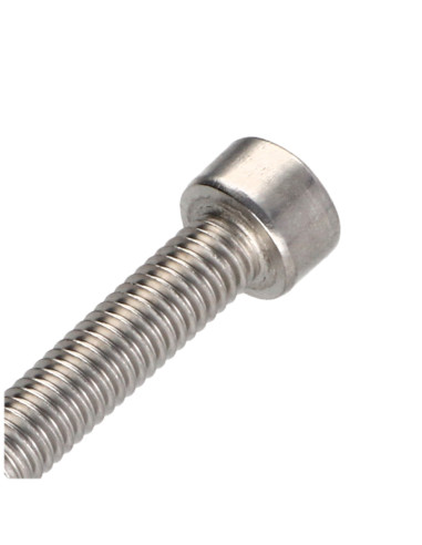 Parafuso de metais cabeça cilíndrica TORX T20 Aço inoxidável A2 M4X22 rosca total