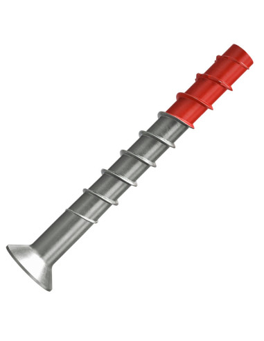 Parafuso de betão cabeça fresada FISCHER ULTRACUT FBS II SK 8X90 Aço inoxidável A4