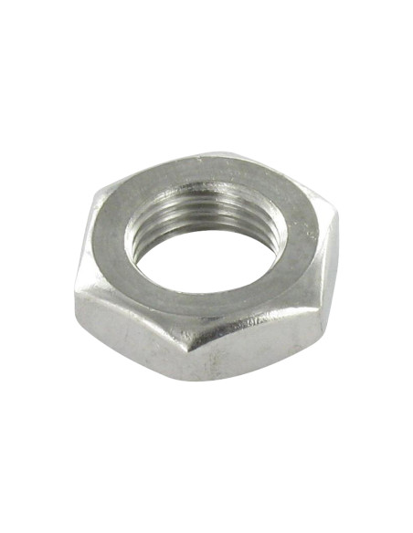 Porca hexagonal baixa hm/contraporca Aço inoxidável A2 M33 passo de rosca fino passo de rosca de 150