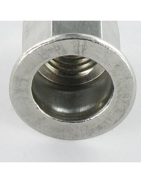 Porca rebite Aço inoxidável cabeça plana hexagonal M6X16 ENTRADA 30
