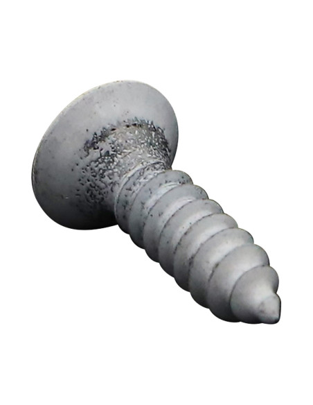 Parafuso de chapa Aço inoxidável A2 cabeça fresada Pozi 4,2X19 RAL9016 branco de sinalização