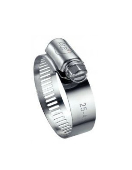Abraçadeira banda perfurada 13 diâmetro 227 con 247 Aço inoxidável W4