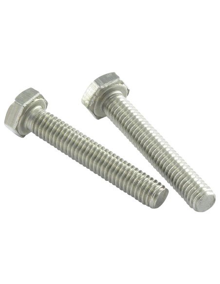 Parafuso de metais cabeça hexagonal Aço inoxidável A2 M12X70 rosca total