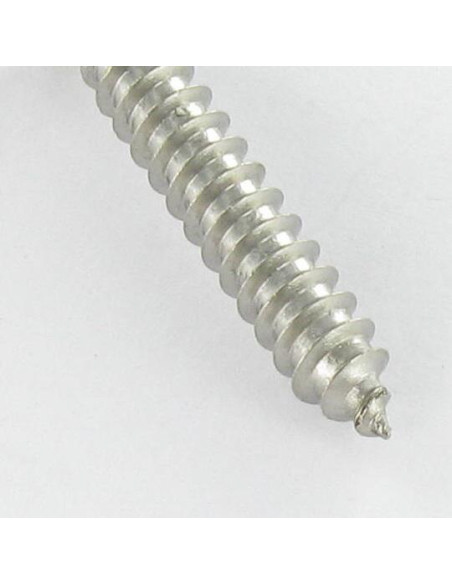 Parafuso de chapa Seguro cabeça fresada SNAKE EYES 4,2 x 25 Aço inoxidável A2
