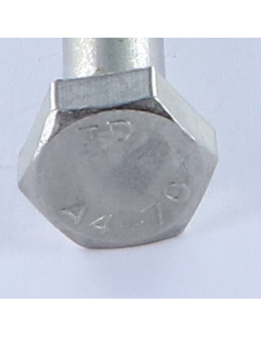 Corpo de parafuso cabeça hexagonal M16X170 Aço inoxidável A4