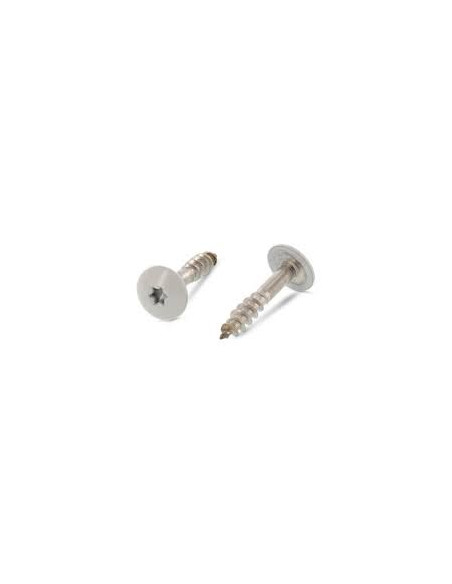 Parafusos rosca com cabeça de tremoço TORX T20 5,5 x 32 diâmetro da cabeça 12.3 Aço inoxidável A2 RAL7038