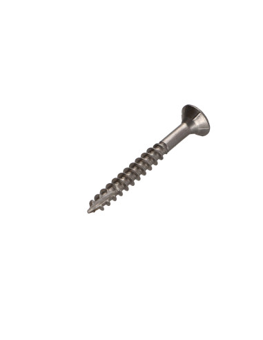 Parafusos de madeira e aglomerado TEKOR Aço inoxidável A2 cabeça fresada dentado TORX T20 4,5 x 30 roscado sobre 18