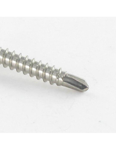 Autoperfurante cabeça cilíndrica quadrado 3,9 x 32 Parafuso com Cabeça com Fenda quadrada 1 Aço inoxidável A2