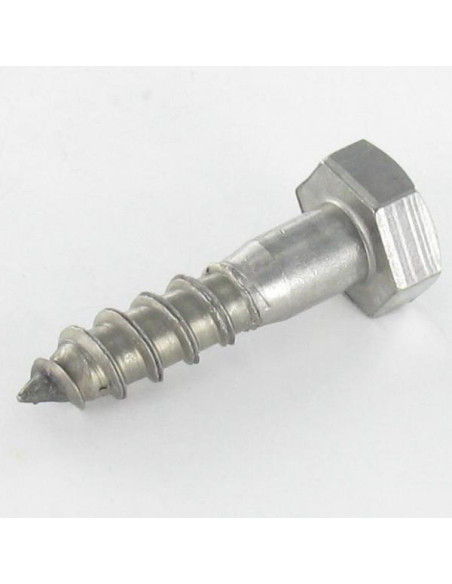 Parafusos Tirefond Aço inoxidável A2 6X120 - Parafuso Express