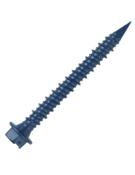 Parafuso de betão cabeça hexagonal sulcada 6,5X57 Blue Ruspert