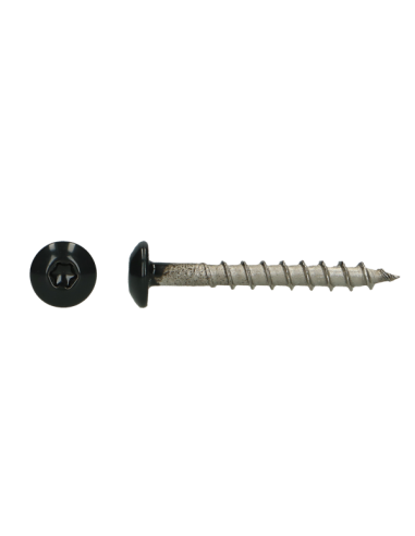 PARAFUSO dobradiça 4,5X35 TORX T20 Aço inoxidável A4 RAL7021