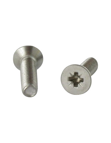 Parafuso autorroscante Aço inoxidável A2 cabeça fresada Pozi PZ5 M2,5X6 microparafusos