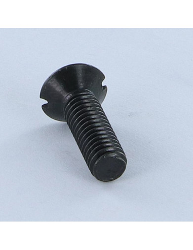 Parafuso de metais cabeça fresada sulcada M4X40 Aço zinco preto