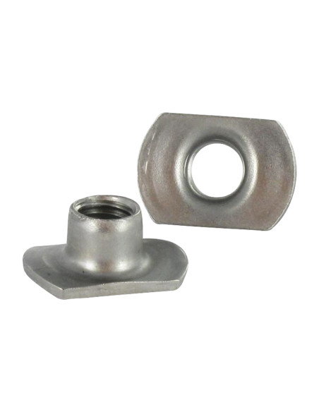 Porca para Soldar CURVA M10 26X13 TOP 10 Aço inoxidável A2