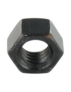 Porca sextavada M8 Aço inoxidável A2 Preto - Parafuso Express